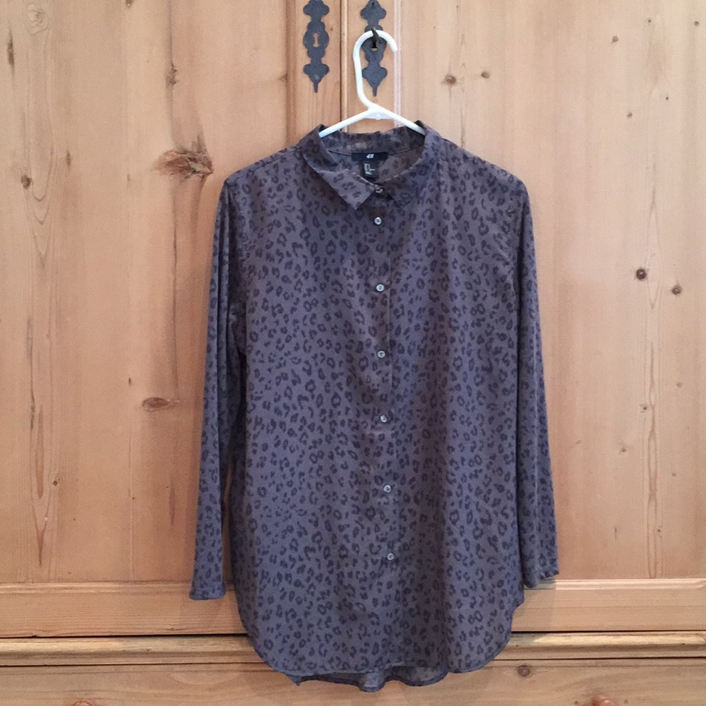 Leopard blouse